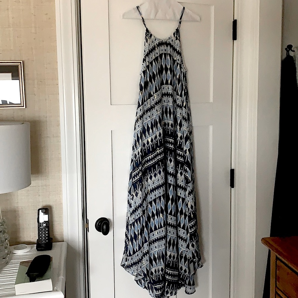 Calypso silk Dress